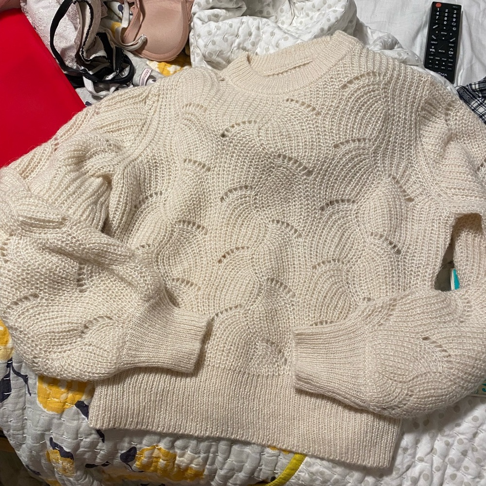 Rollas off white sweater